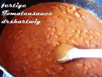 Hauptgericht~Spaghetti  mit Tomatensauce - Rezept - Bild Nr. 6