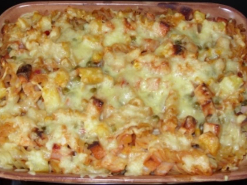 Auflauf Herzhaft Nudel Kartoffel Auflauf Mit Leberk Se Und Gem Se Rezept Kochbar De