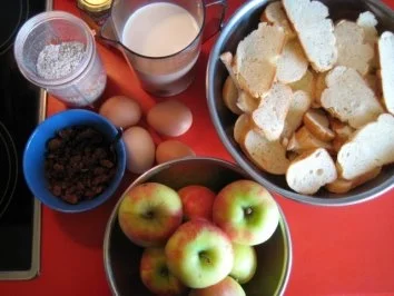 Rezept: Mein süßer Brotauflauf Bild Nr. 2 Mein süßer Brotauflauf - Rezept - Bild Nr. 2