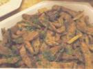 Rindfleisch in Ingwer (chinesische küche) - Rezept