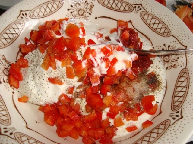 scharfer Dip zu leckeren Pellkartoffeln - Rezept - Bild Nr. 4