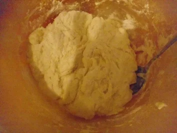 Fingerfood - Weizentortillas gefüllt mit lecker Salat mit Hähnchen - Rezept - Bild Nr. 3