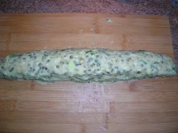 Gefüllte Wachteln mit Pfifferlingen, Portweinjus an buntem Linsen-Reis-Kartoffel-Rösti ( Fotos) - Rezept - Bild Nr. 21