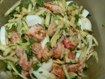 Flusskrebsfleisch-Salat - Rezept - Bild Nr. 2
