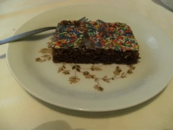 BLECHKUCHEN - Schoko-Hirschhornkuchen - Rezept - Bild Nr. 2