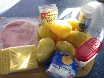 Rezept: Schinken-Käse-Rösti Bild Nr. 2 Schinken-Käse-Rösti - Rezept - Bild Nr. 2