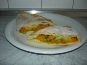 Pizza Calzone mit Kürbis - Rezept