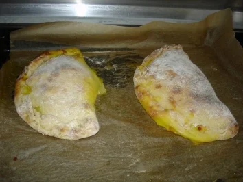 Pizza Calzone mit Kürbis - Rezept - Bild Nr. 2