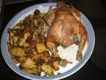 Inges-Test  nacktes Hähnchen auf der Dose geht sich bräunen(Foto) - Rezept