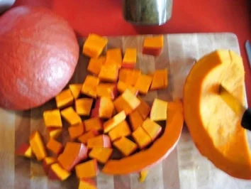 Rezept: Hokkaido - Cremesüppchen Bild Nr. 3 Hokkaido - Cremesüppchen - Rezept - Bild Nr. 3