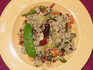 Asiatischer Reis mit Tofu - Rezept