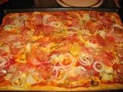 Pizza: Alpenspeck -Pizza - Rezept