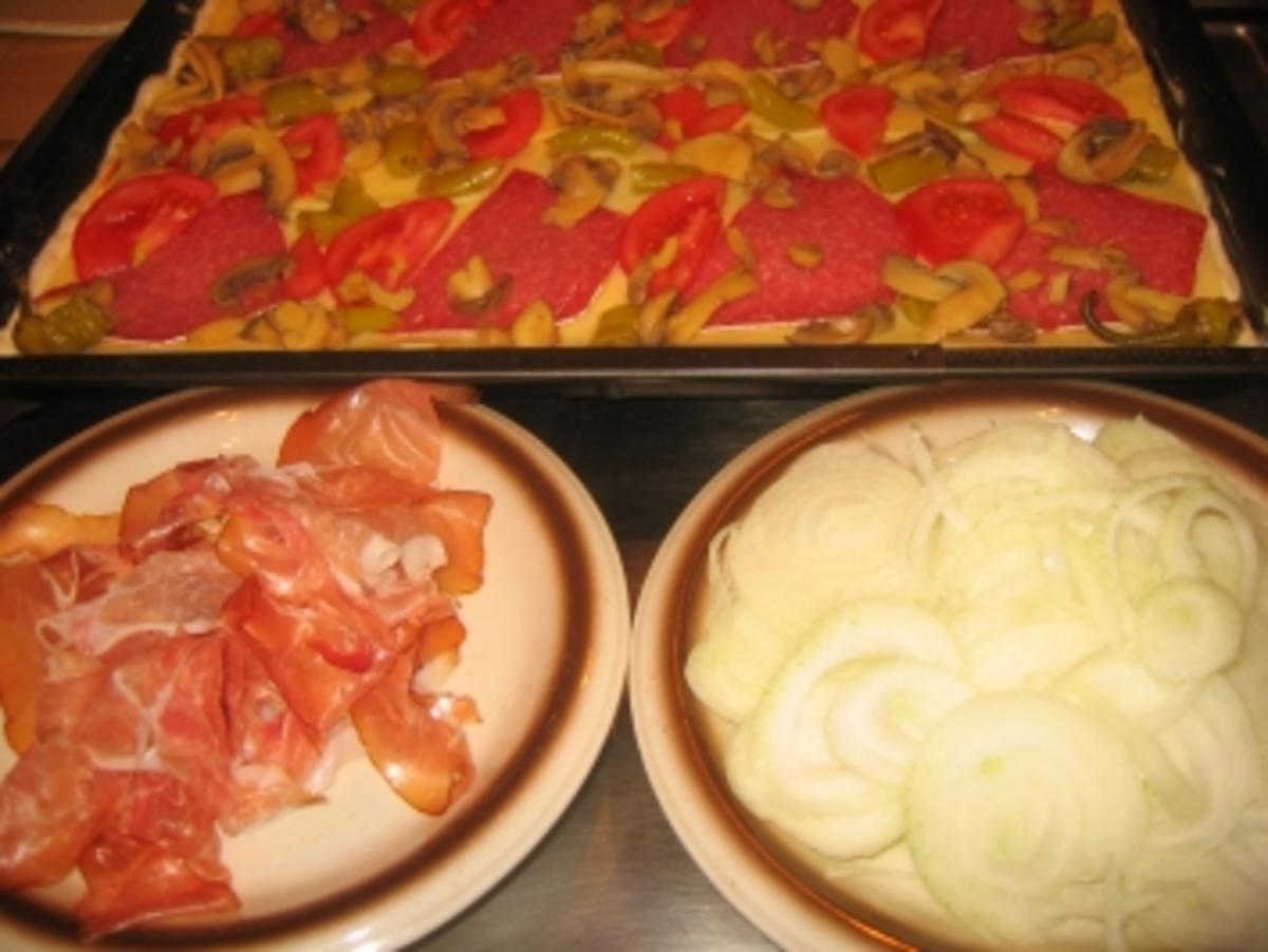 Pizza: Alpenspeck -Pizza - Rezept - Bild Nr. 2