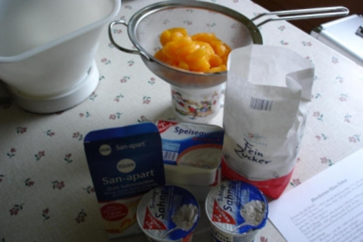 Schnelle Mandarinen-Käse-Sahne - Rezept - Bild Nr. 2