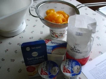 Schnelle Mandarinen-Käse-Sahne - Rezept - Bild Nr. 2