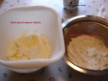 Schnelle Mandarinen-Käse-Sahne - Rezept - Bild Nr. 3