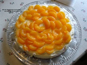 Schnelle Mandarinen-Käse-Sahne - Rezept - Bild Nr. 5