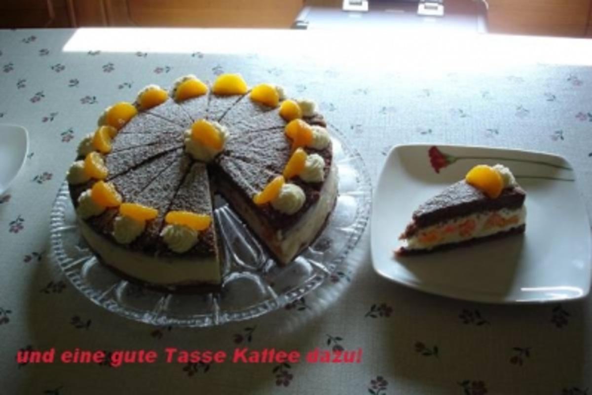 Bilder für Schnelle Mandarinen-Käse-Sahne - Rezept