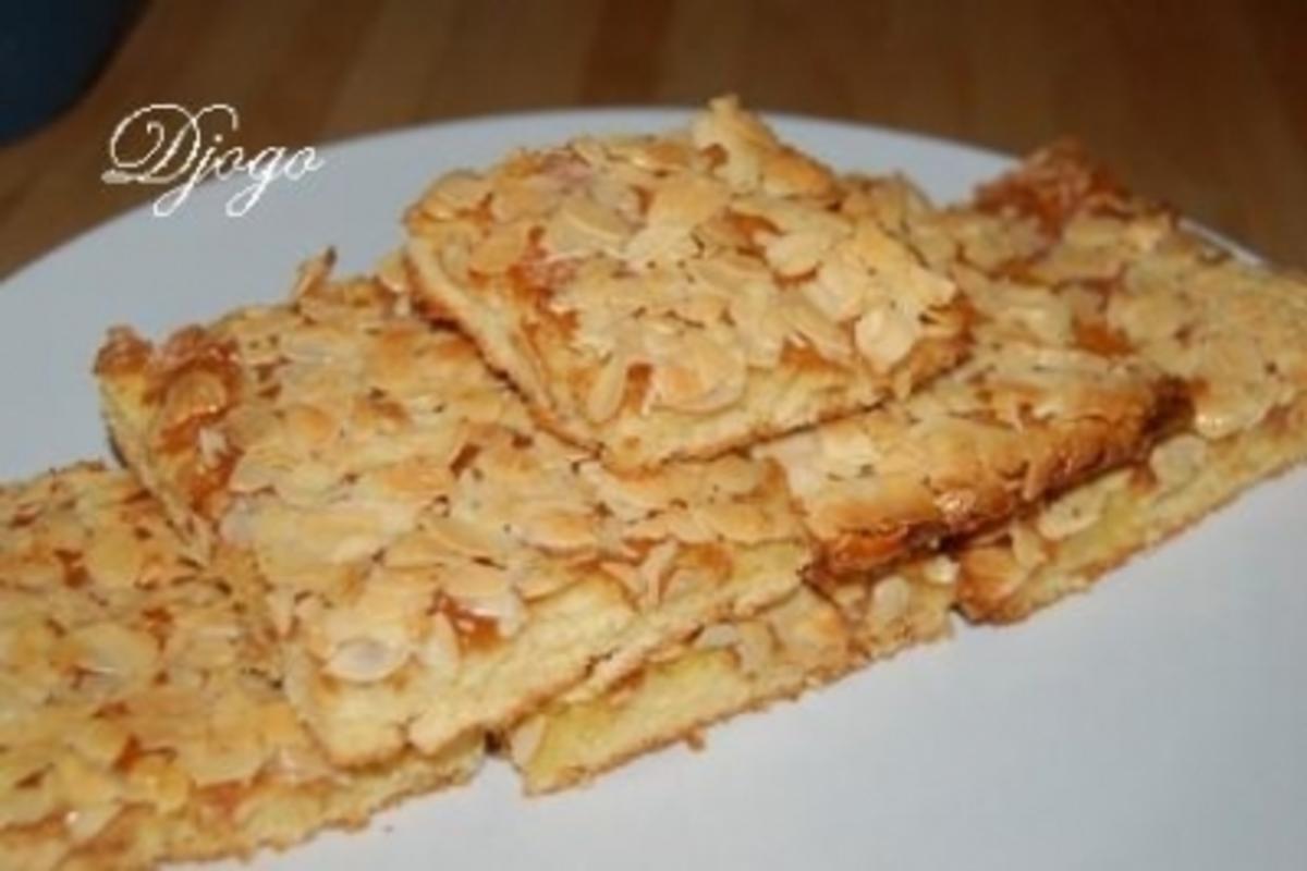 Blechkuchen mit Mandeln - Rezept mit Bild - kochbar.de