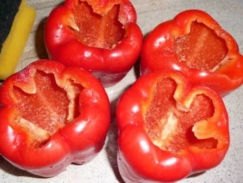 Rezept: Gefüllte Paprikaschoten Bild Nr. 3 Gefüllte Paprikaschoten - Rezept - Bild Nr. 3
