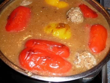 Rezept: Gefüllte Paprikaschoten Bild Nr. 11 Gefüllte Paprikaschoten - Rezept - Bild Nr. 11