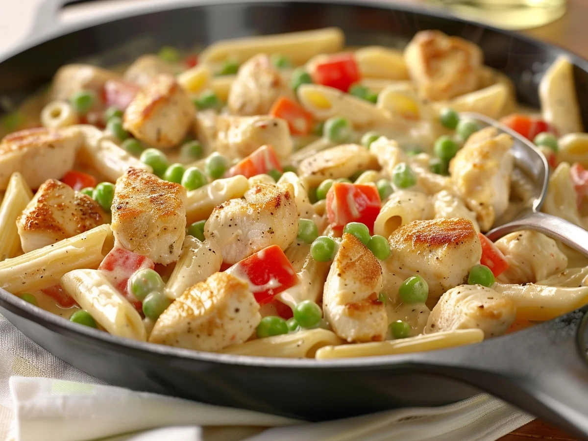 Rezept: Hähnchen-Gemüse-Pfanne Bild Nr. 4 Hähnchen-Gemüse-Pfanne - Rezept - Bild Nr. 4