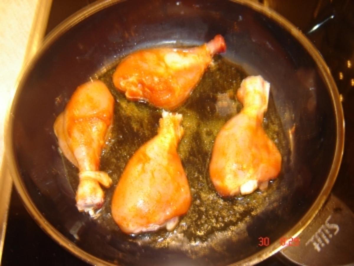 Pfannen Hühnchen - Rezept - Bild Nr. 2