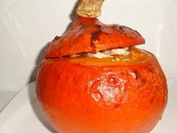 Gefüllter Kürbis Surprise - Rezept - Bild Nr. 3