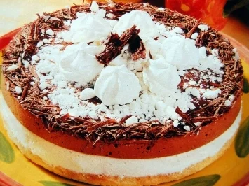 Rezept: Schoko Torte mit Frischkäse Schoko Torte mit Frischkäse - Rezept