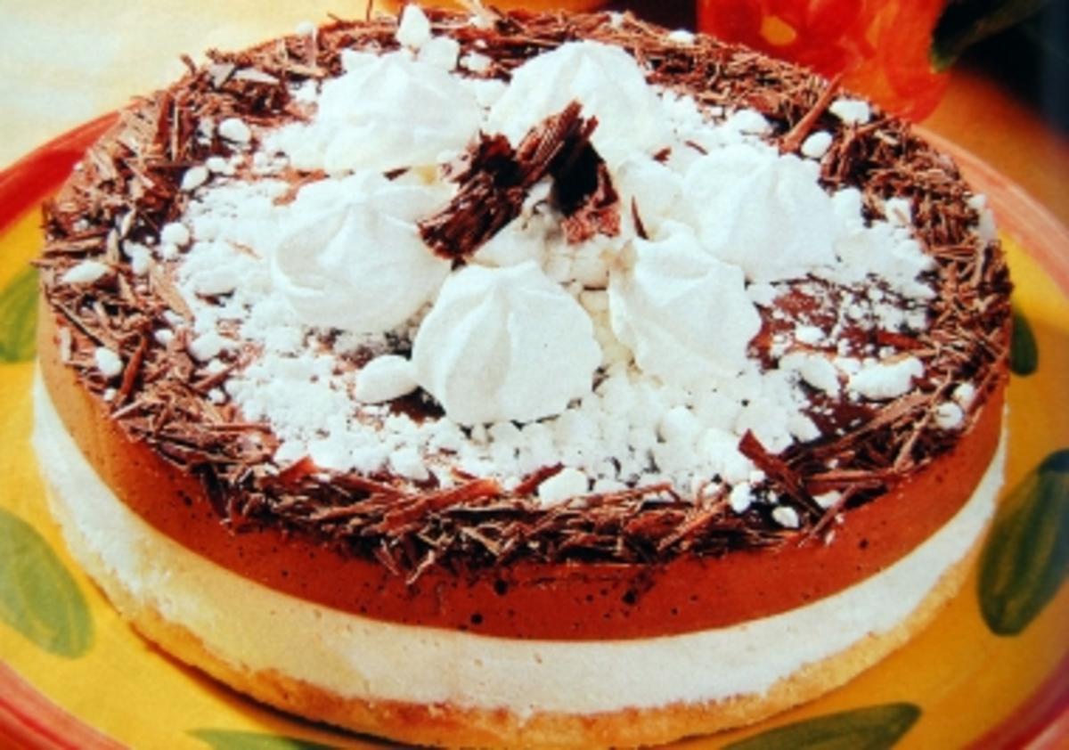Schoko Torte mit Frischkäse - Rezept mit Bild - kochbar.de