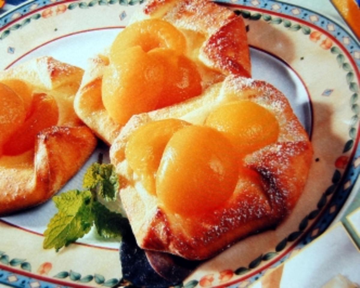 Aprikosen Quarkteilchen - Rezept