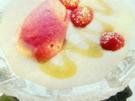 Himbeercreme mit Vanille -  und Kiwisoße - Rezept