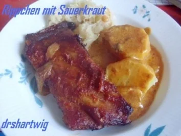 Hauptgericht~Rippchen mariniert - Rezept