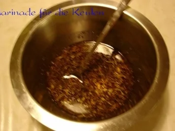 Rezept: Hähnchenkeulen "Olga´s Kreation" Bild Nr. 2 Hähnchenkeulen "Olga´s Kreation" - Rezept - Bild Nr. 2