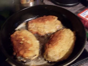 Holzfällerschnitzel mit Speckbohnen - Rezept - Bild Nr. 4