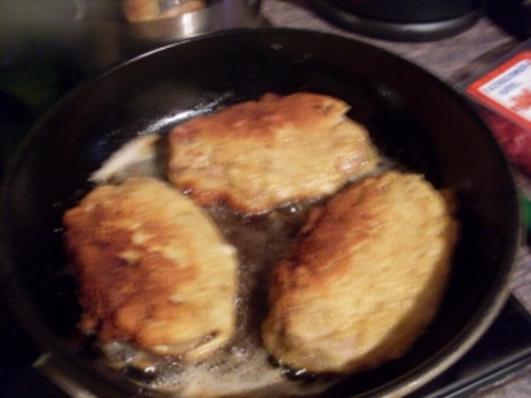 Holzfällerschnitzel mit Speckbohnen - Rezept - kochbar.de