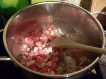 Holzfällerschnitzel mit Speckbohnen - Rezept - Bild Nr. 6