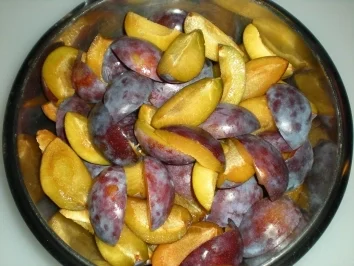 Rezept: KUCHEN: Pflaumen-Hefekuchen vom Blech Bild Nr. 4 KUCHEN: Pflaumen-Hefekuchen vom Blech - Rezept - Bild Nr. 4