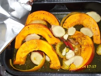 Rezept: Geschmorte Kürbis Geschmorte Kürbis - Rezept