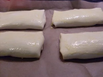 Rezept: Bananenstrudel Bild Nr. 4 Bananenstrudel - Rezept - Bild Nr. 4