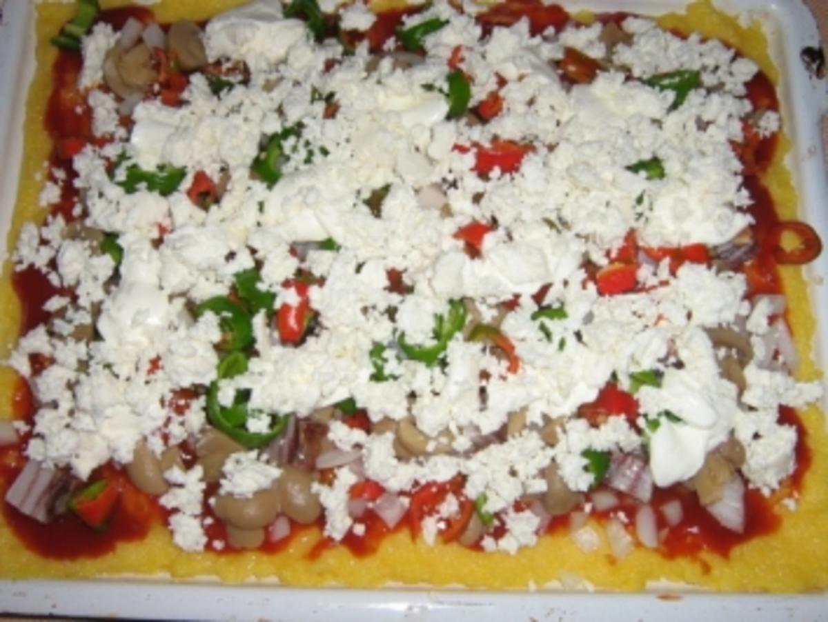 Maismehl Pizza - Rezept - Bild Nr. 3