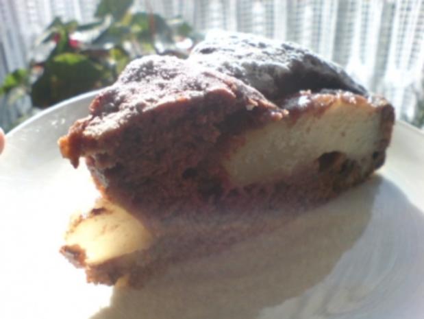 Birnen-Schoko-Nuss-Torte - Rezept mit Bild - kochbar.de