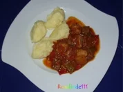Gemischtes Gulasch a la Linda mit Kartoffelbrei - Rezept