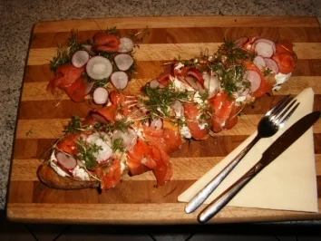 Lachs-Sandwich - Rezept - Bild Nr. 5