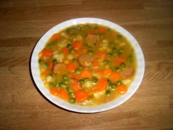 Gemüseeintopf mit Wurst - Rezept