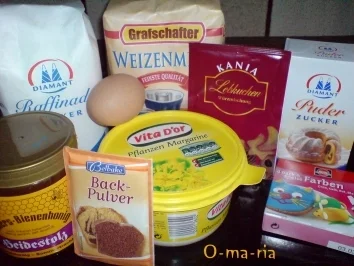 Kleingebäck  LA-LE-LU , nur der Mann im Mond schaut zu..... - Rezept - Bild Nr. 2