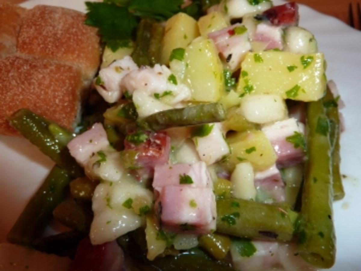 Salate: Birnen-Bohnen und Speck-Salat - Rezept - Bild Nr. 2