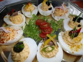 Rezept: Gefüllte Eier Bild Nr. 3 Gefüllte Eier - Rezept - Bild Nr. 3