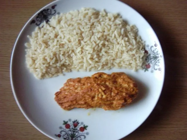 Thai-Hähnchen mit Joghurt-Curry-Kruste - Rezept