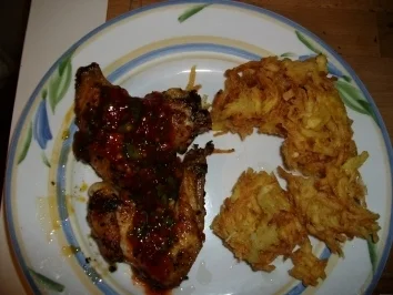 Rezept: Asia Hähnchen wings mit knusper kartoffeln Bild Nr. 3 Asia Hähnchen wings mit knusper kartoffeln - Rezept - Bild Nr. 3